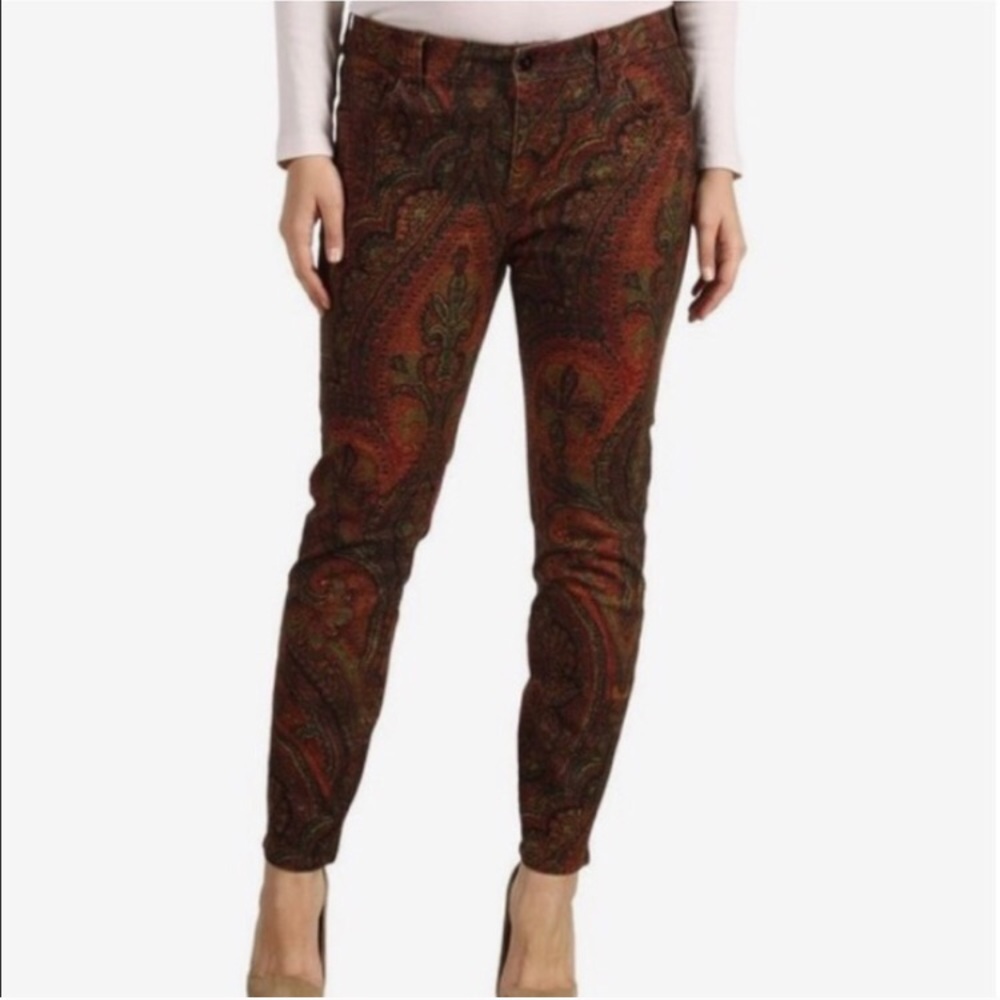 Lucky Brand Printed Sofia Skinny Pants